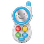 Dětská hračka se zvukem Baby Mix Telefónek modrý 37126
