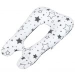 Multifunkční stabilizační polštářek New Baby hvězdy šedé 37533