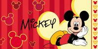 Dětská osuška myšák Mickey Skladem u nás 1 ks 
