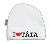 DEJNA Čepička Kolekce I love Táta, 56/62 - bílá