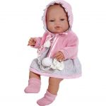 Luxusní dětská panenka-miminko Berbesa Amanda 43cm 33052