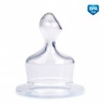 Silikonová anatomická savička 2 ks Canpol Babies, 3m+