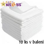 Kvalitní bavlněné pleny Baby Nellys - TETRA BASIC 60x80cm, 10 ks v bal.
