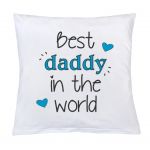 Polštář New Baby s potiskem Best daddy 40x40 cm 36882