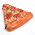 Nafukovací lehátko pizza 160 x 137 cm