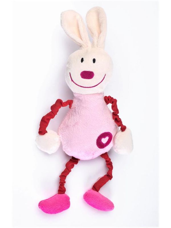 Edukační plyšová hračka Sensillo králíček s pískátkem Skladem u nás