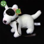 Plyšový pes anglický bulteriér s vodítkem stojící 23 cm ECO-FRIENDLY Skladem u nás RAPPA