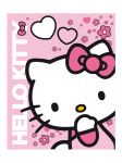 Dětská oboustranná auto deka Hello Kitty 120x150 cm Skladem u nás