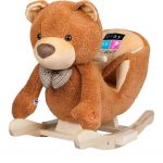 Houpací hračka se zvuky PlayTo medvídek hnědá 31565