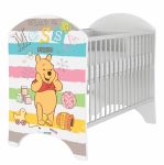 BabyBoo Dětská postýlka Disney Medvídek PÚ a Prasátko 120x60cm
