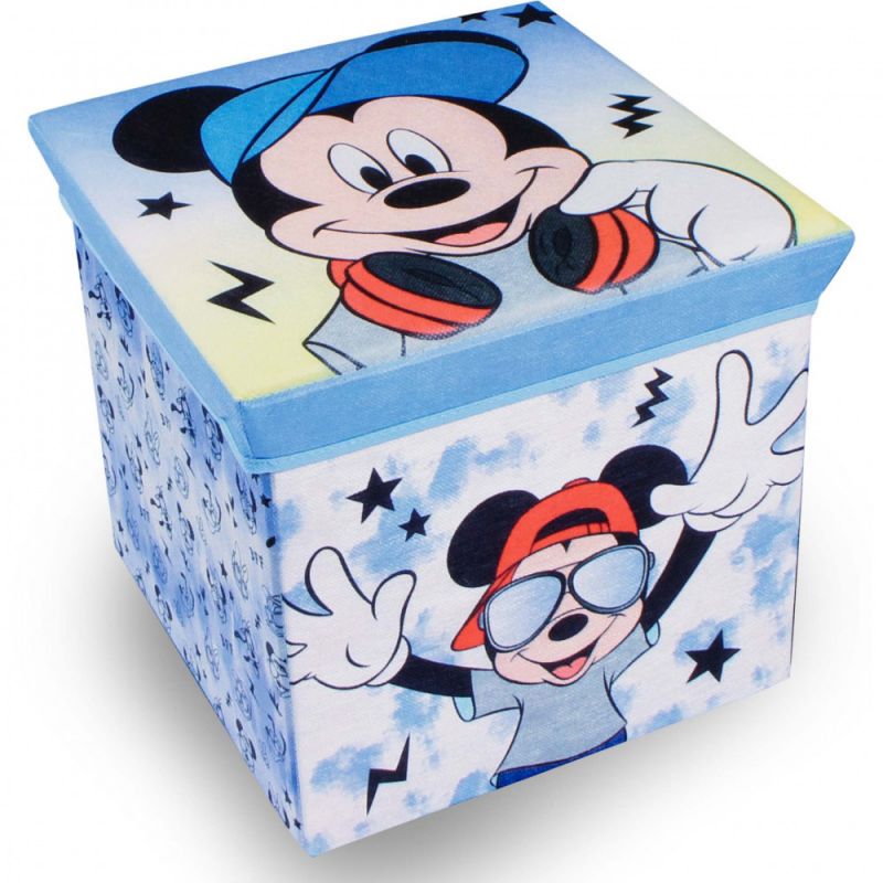 Úložný box na hračky Myšák Mickey s víkem Skladem u nás bHome