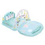 Hrací deka s piánkem Baby Mix modrá 38650