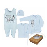 4-dílná kojenecká souprava Koala Darling modrá Skladem u nás