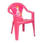 Dětský zahradní nábytek - Plastová židle růžová Giuly Skladem u nás 