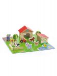 Dětské dřevěné 3D puzzle Viga Farma 32741