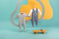 Pinokio Kojenecké dupačky Fun Time - šedé, vel. 62 Skladem u nás