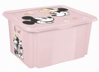 Keeeper Box na hračky Minnie Mouse love 15 l, růžový/pudrový Skladem u nás 