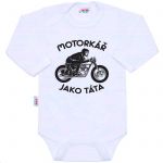 Body s potiskem New Baby Motorkář jako táta 41991
