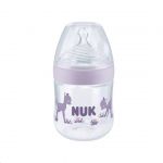 Kojenecká láhev NUK Nature Sense s kontrolou teploty 150 ml fialová 46517