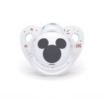 Šidítko Trendline NUK Disney Mickey Minnie 6-18m bílé Box 48596