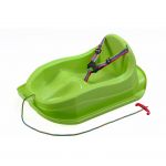 Plastové sáňky s opěradlem BAYO MINI zelené 43596