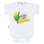 Body s potiskem New Baby MY FIRST SWEET Summer zelené 35272