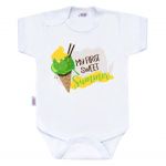 Body s potiskem New Baby MY FIRST SWEET Summer zelené 35268