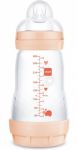Antikoliková lahvička MAM Perfect Start,  Zvířátka, 260 ml, meruňková
