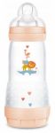 Antikoliková lahvička MAM Perfect Start,  Zvířátka, 320 ml, meruňková